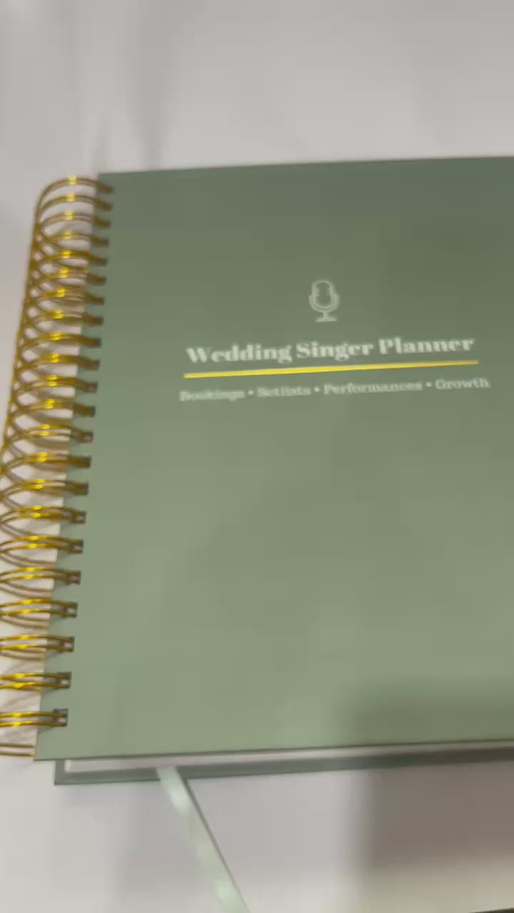 Wedding Singer Planner